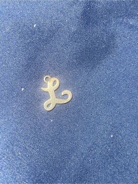James Avery Script 'L' Initial Charm Pendant